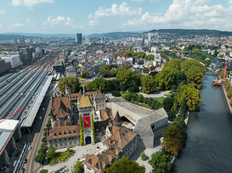 Bürkliplatz am Zürichsee – Stadtansicht Zürich