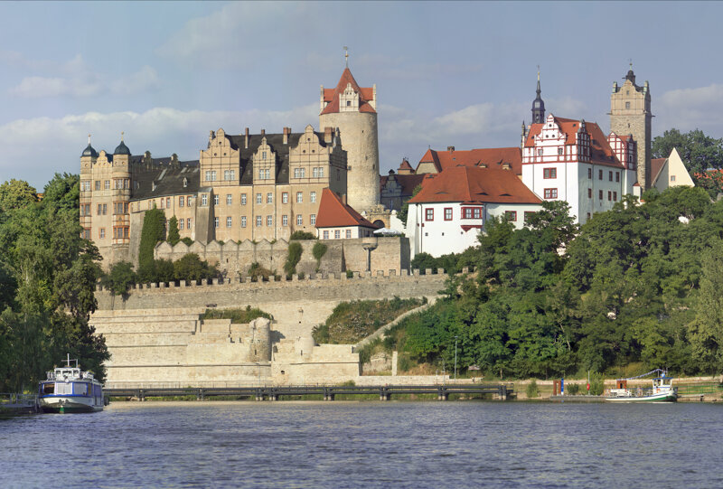 Blick auf die Bernburg