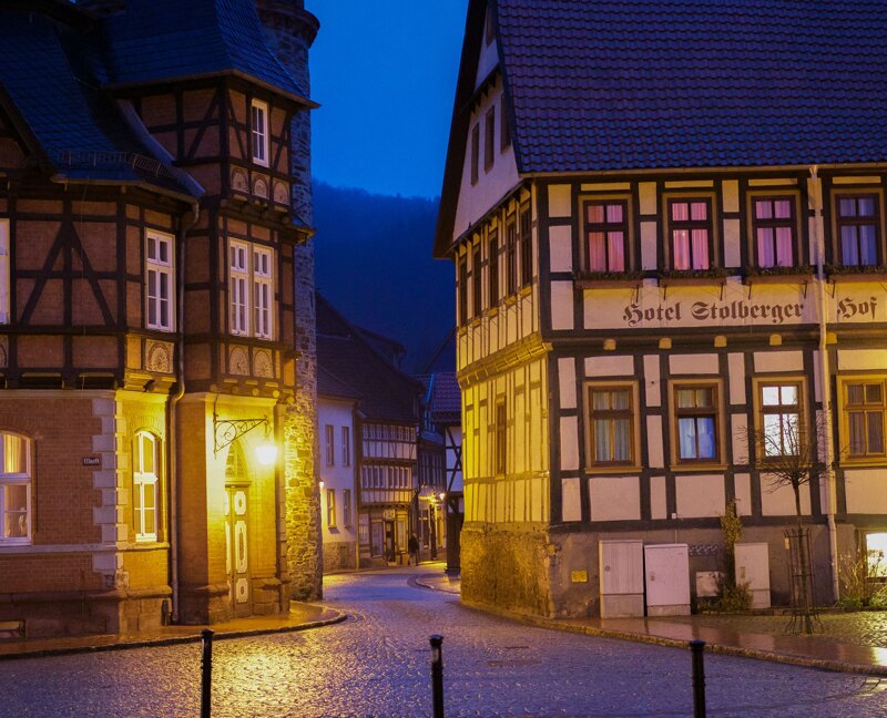 Stolberg am Abend ohne c pixabay