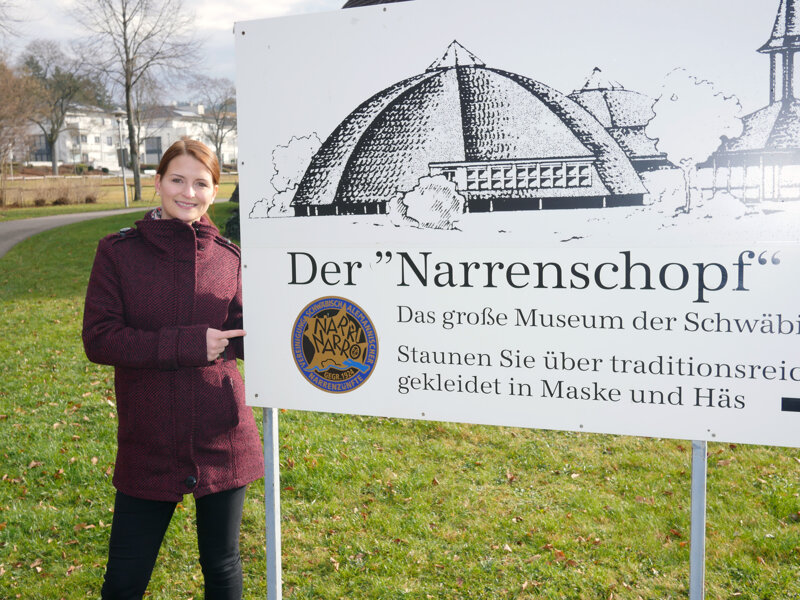 Schild des Fastnachtsmuseums