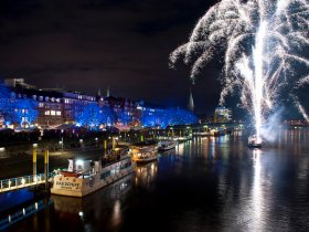 Bremen Feuerwerk Schlachte 1