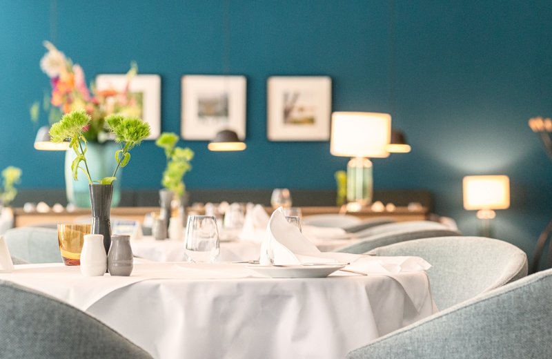 gedeckter Tisch im Restaurant