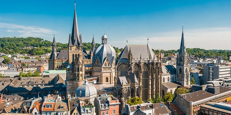 Panorama Aachener Dom und Altstadt
