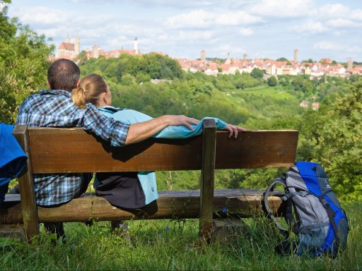 Mittelfranken mit Therme und Rothenburg