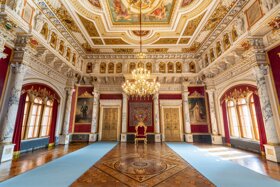 Schloss Schwerin Thronsaal im Schlossmuseum (c) TMV, Tiemann