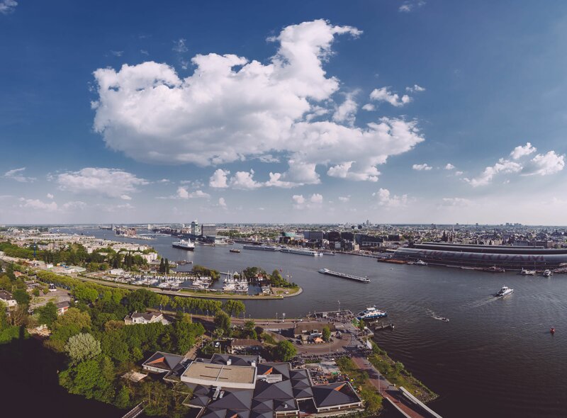A'DAM LOOKOUT Amsterdam – Blick auf die Stadt © Dennis Bouman