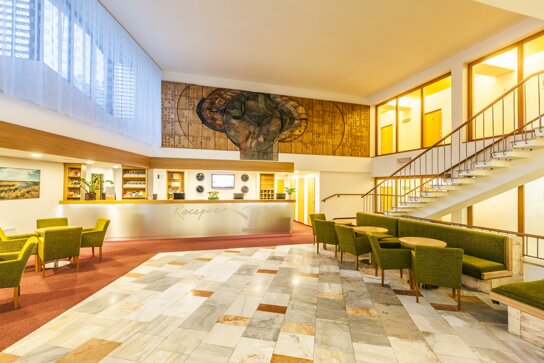 Rezeption im Hotel Horizont