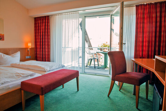 Doppelzimmer mit Balkon