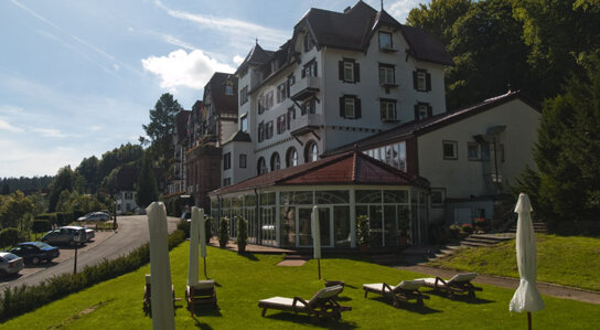 Außenansicht Wellnesshotel Das Palmenwald