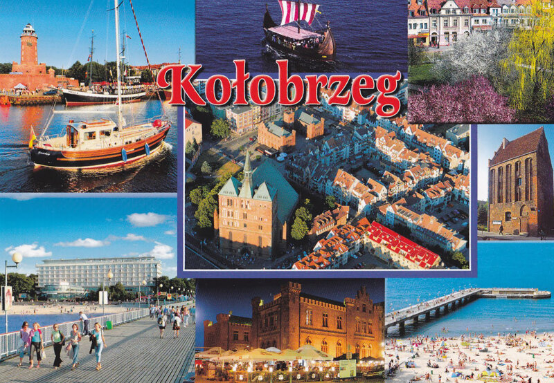 Postkarte Kolberg