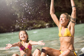 Schwimmen c Salzburger Saalachtal