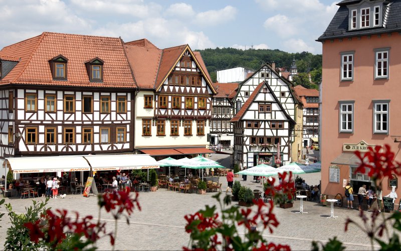 Altstadt Fachwerkhäuser in Schmalkalden
