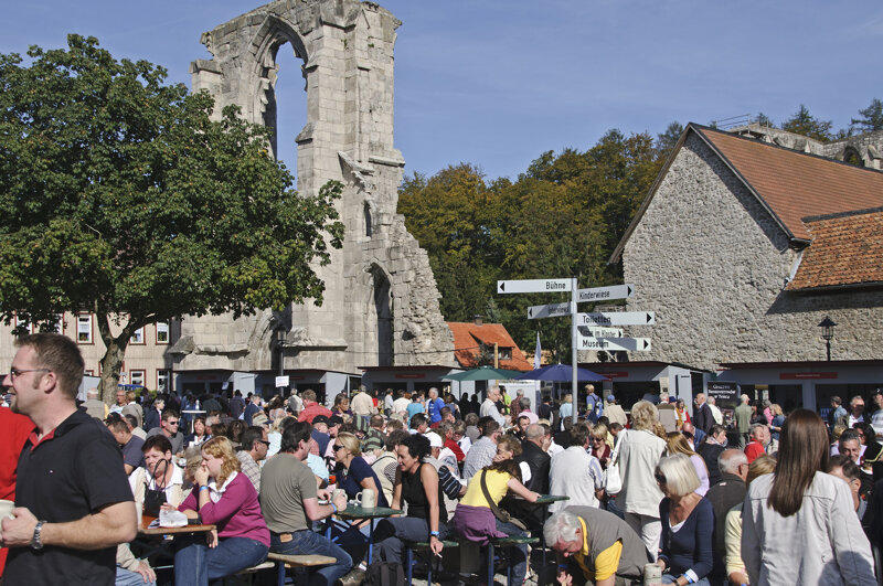 Markttag im Kloster Walkenried