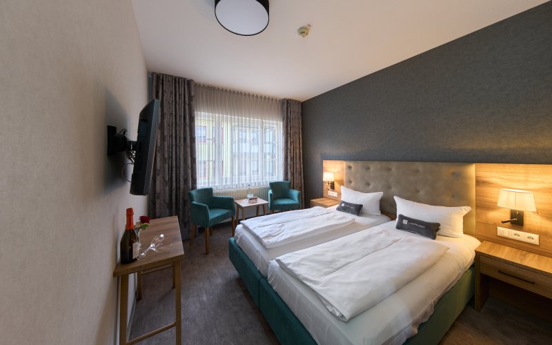 Mühlhäuser Brauhaus Zum Löwen Zimmer Doppelzimmer