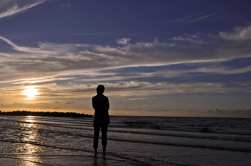Sonnenuntergang am Meer