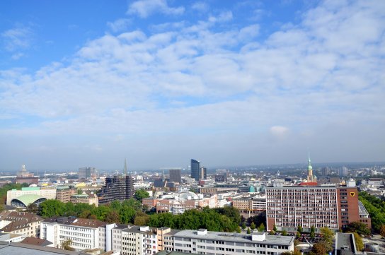 Stadt von oben Aussicht c Stefanie Kleemann, Dortmund-Agentur, Stadt Dortmund