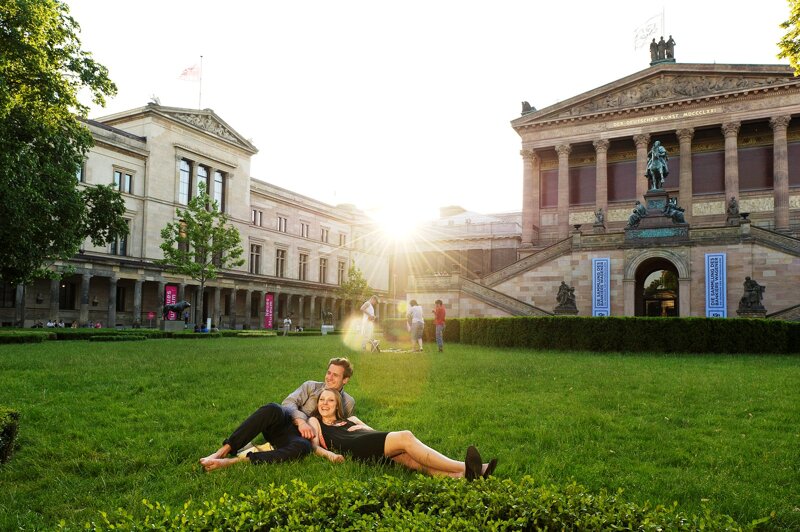 Pärchen an der Museumsinsel