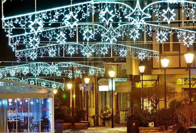 Festliche Weihnachtsstimmung in Kolberg (Kołobrzeg) – Bildnachweis: Stadt Kolberg