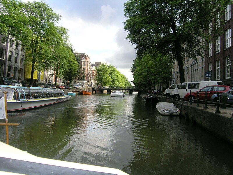 Canal-Bus Amsterdam – Fahrt auf den Grachten