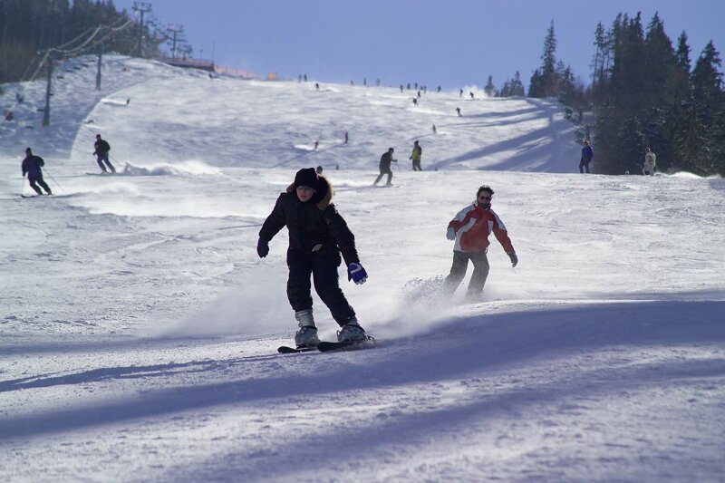 Skigebiet Spindlermühle im Riesengebirge