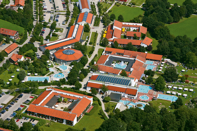 Rottal Terme Luftbild c Rainer Abel Bad Birnbach