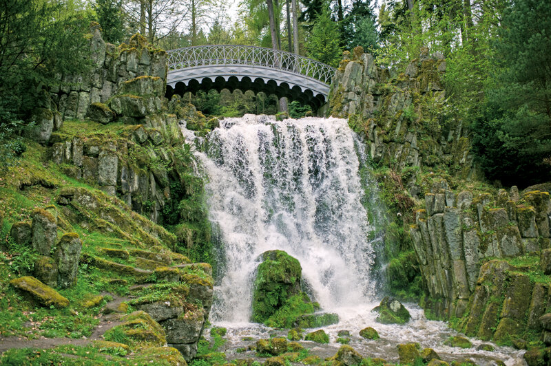 Teufelsbrücke im Bergpark Wilhelmshöhe Kassel