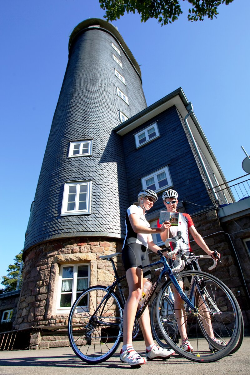 Blick von der Hohen Bracht ins Sauerland