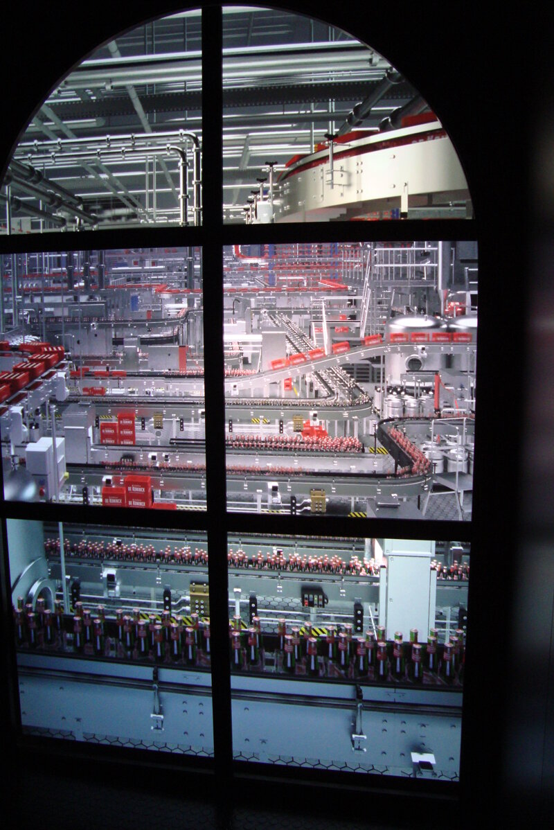 Innenansicht Biererlebniszentrum De Koninck Antwerpen