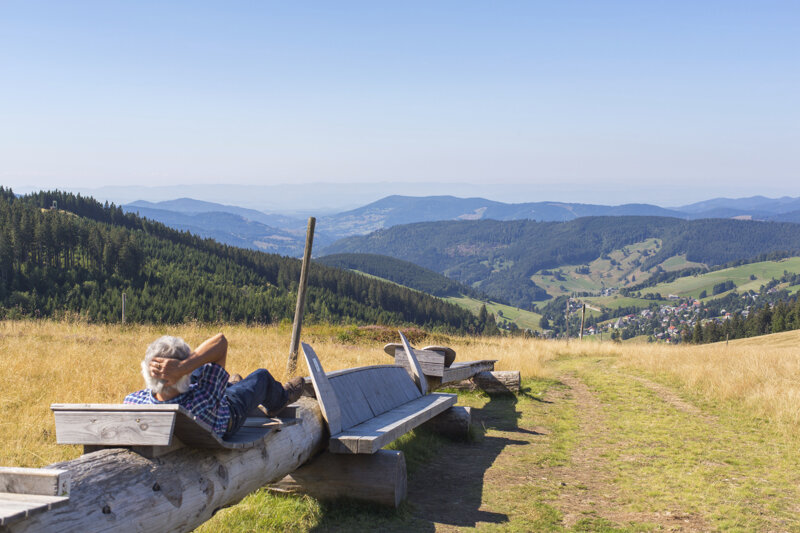 Die längste Bank der Welt in Todtnau