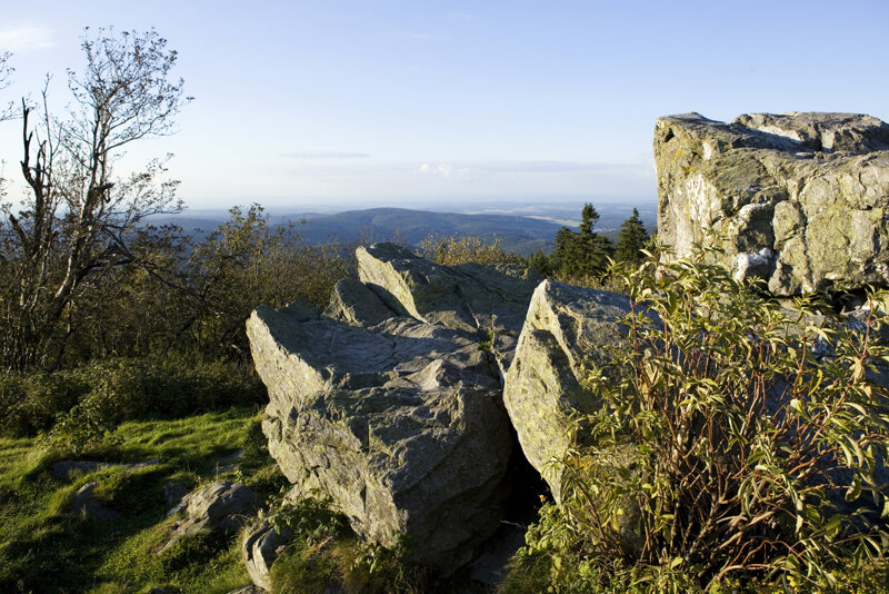 Brunhildisfelsen am Großen Feldberg im Taunus