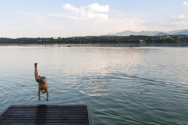 Baden im Simssee