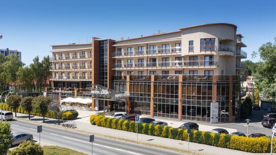 Hotel Leda von außen