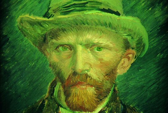 Vincent van Gogh Selbstporträt Bild HMB