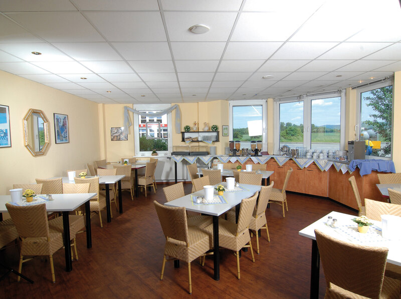 Frühstücksraum im Euro-Hotel