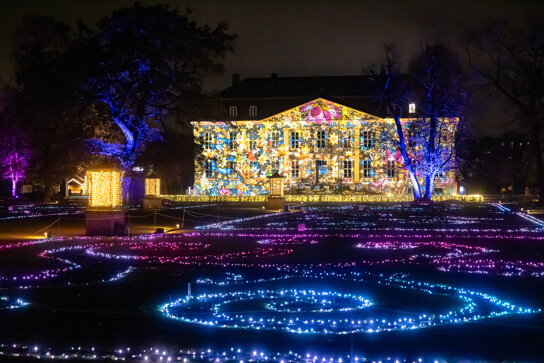 Weihnachten im Tierpark 2023 Schloss Friedrichsfelde©Weihnachten im Tierpark Michael Clemens