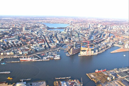 Hamburg von oben